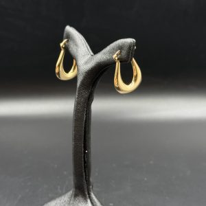 گوشواره آینه ای بیضی